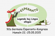 Logo Deutscher Esperanto-Kongress 2015 Hameln